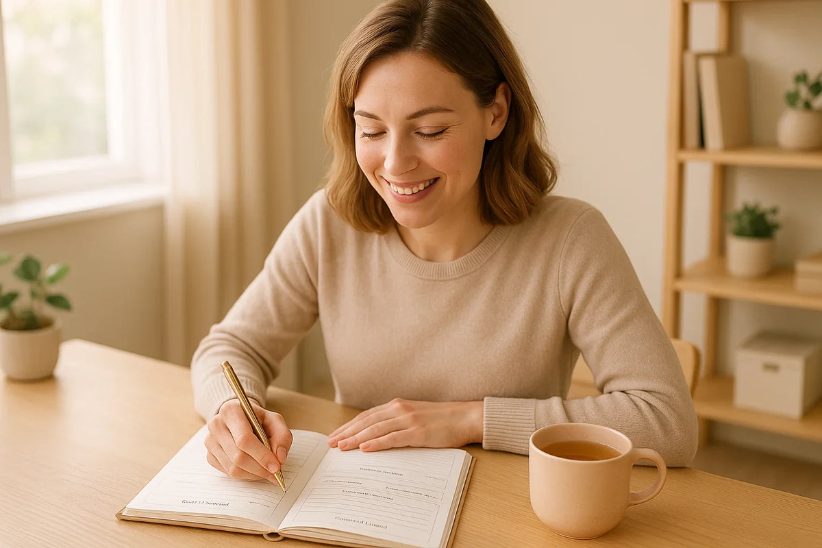 Journal guidé pour retrouver la motivation facilement