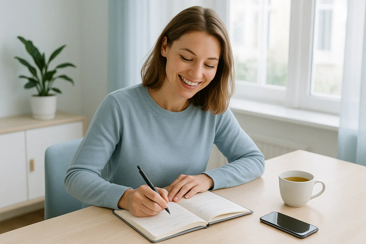 Journal bien-être pour une routine simple et efficace