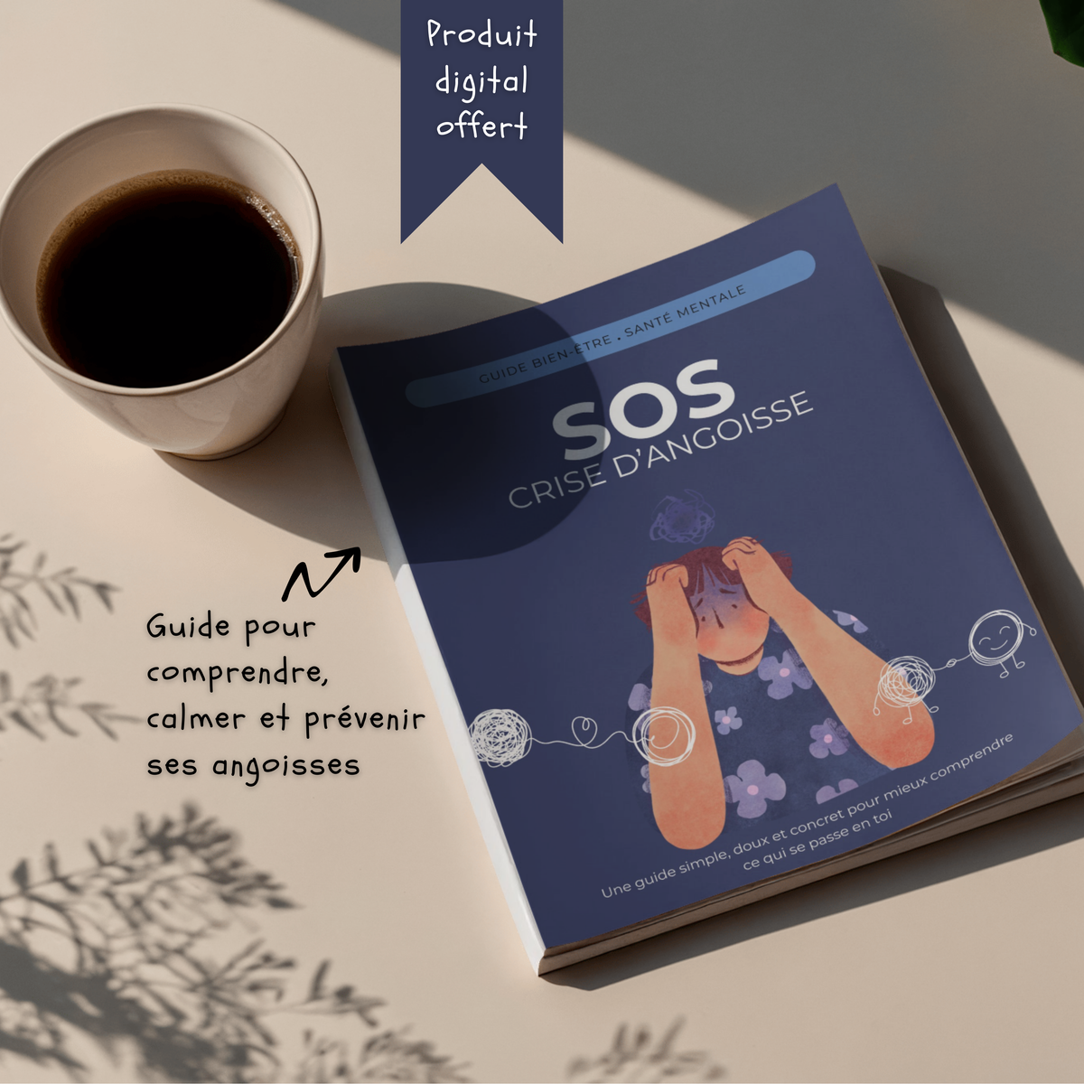 Livre numérique - SOS Crise d'angoisse, comment la désamorcer