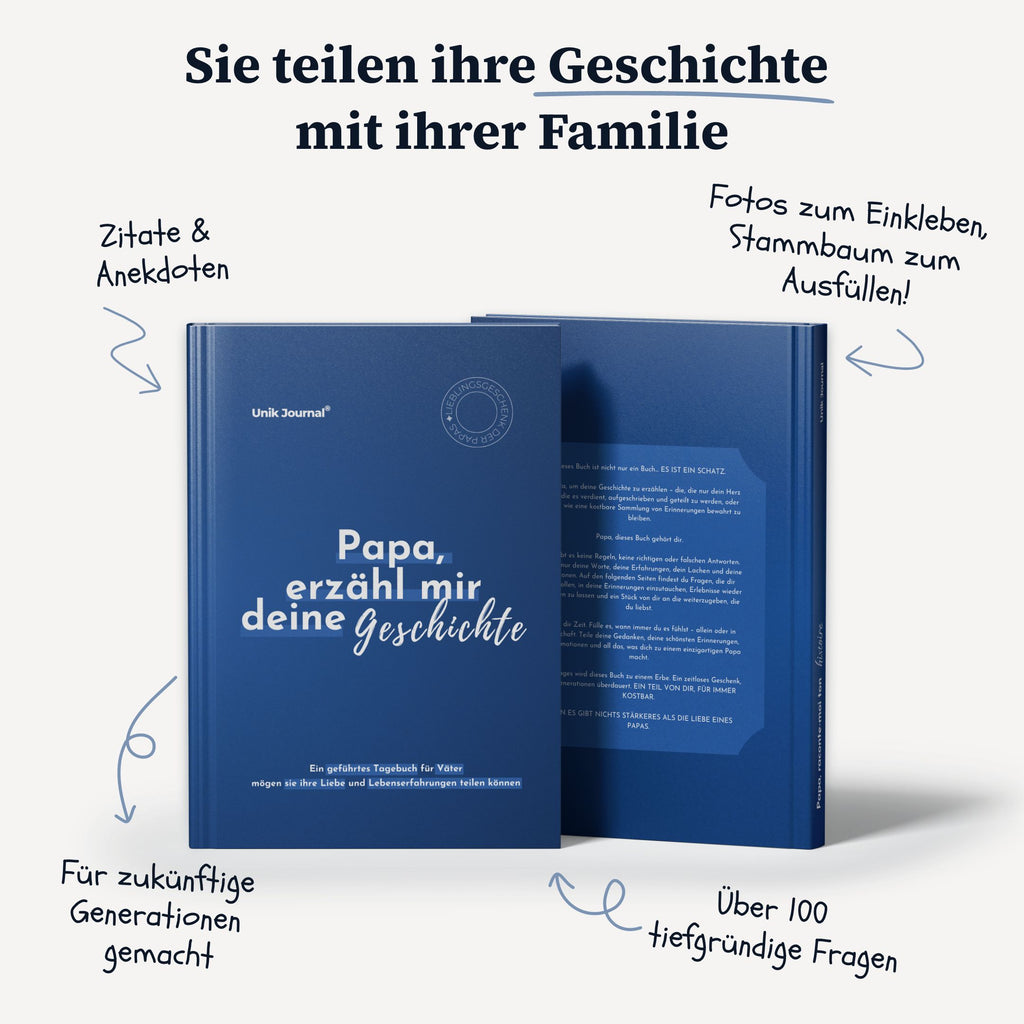 Erinnerungsbuch für Papas