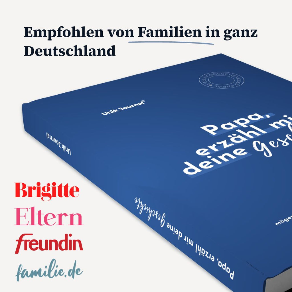 Geführtes Tagebuch - Papa, erzähl mir deine Geschichte
