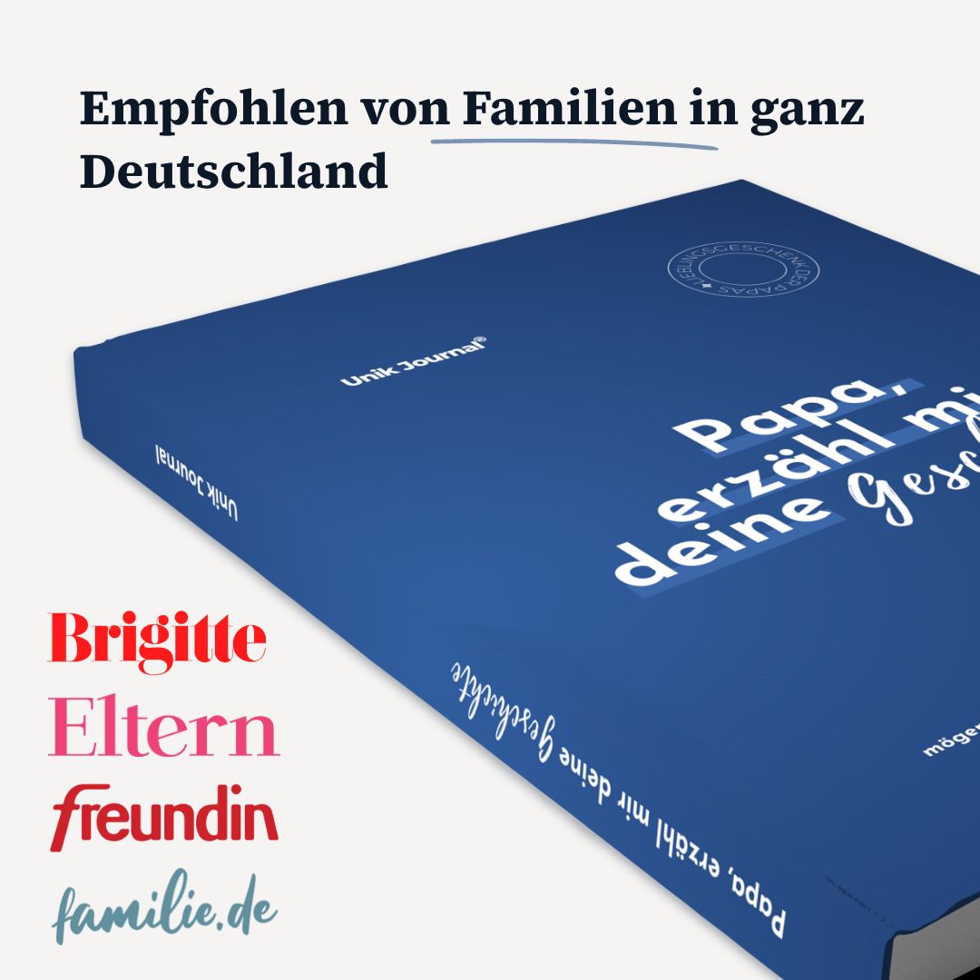 Geführtes Tagebuch - Papa, erzähl mir deine Geschichte