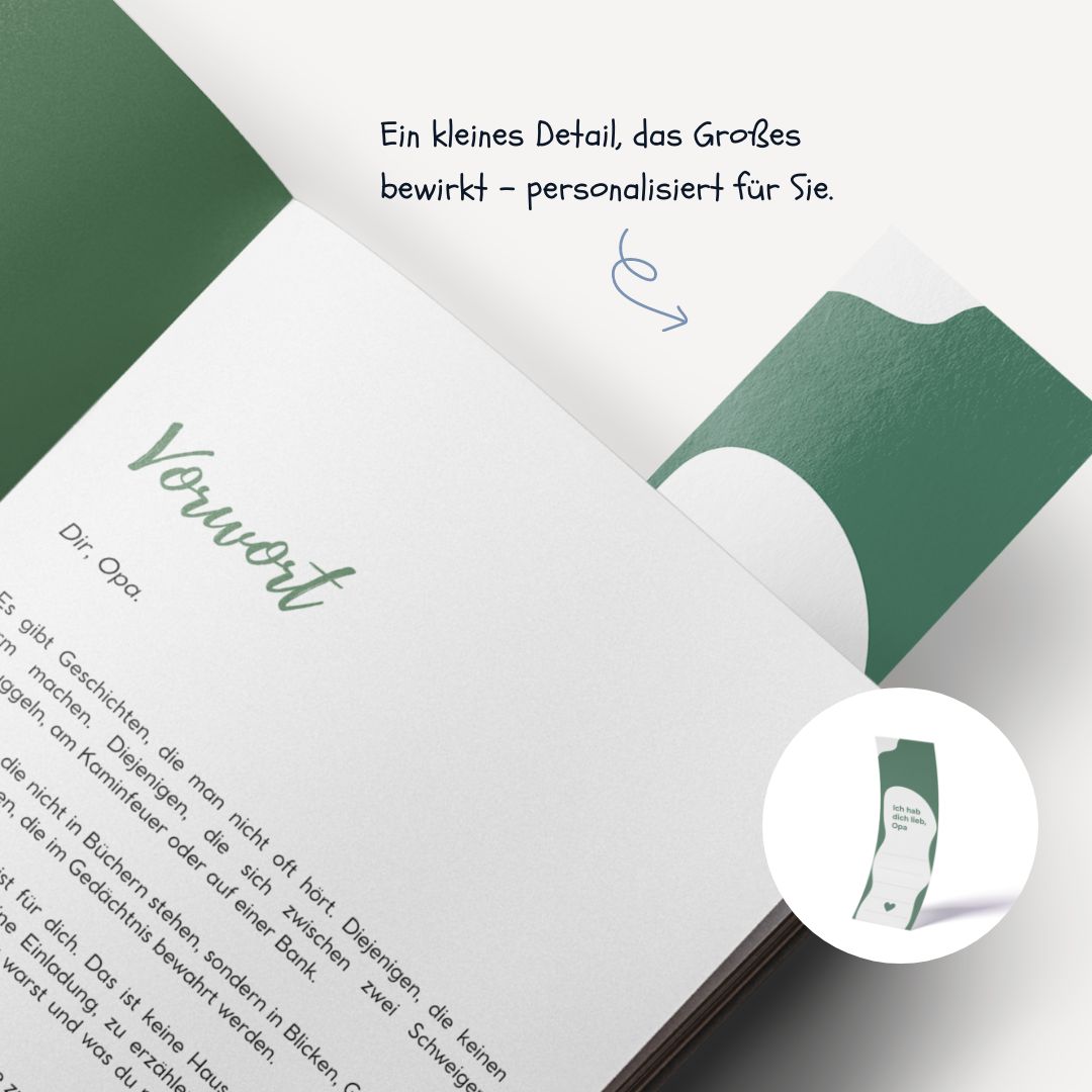 Geführtes Tagebuch - Opa, erzähl mir deine Geschichte