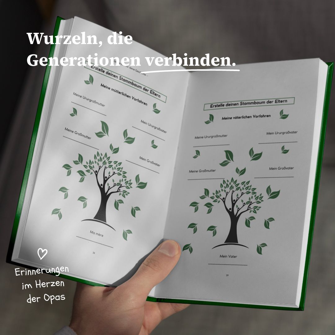 Geführtes Tagebuch - Opa, erzähl mir deine Geschichte