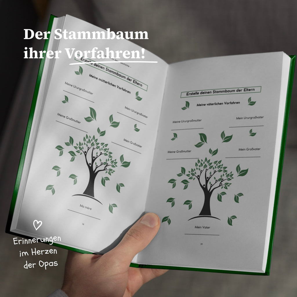 Geführtes Journal - Opa, erzähl mir deine Geschichte