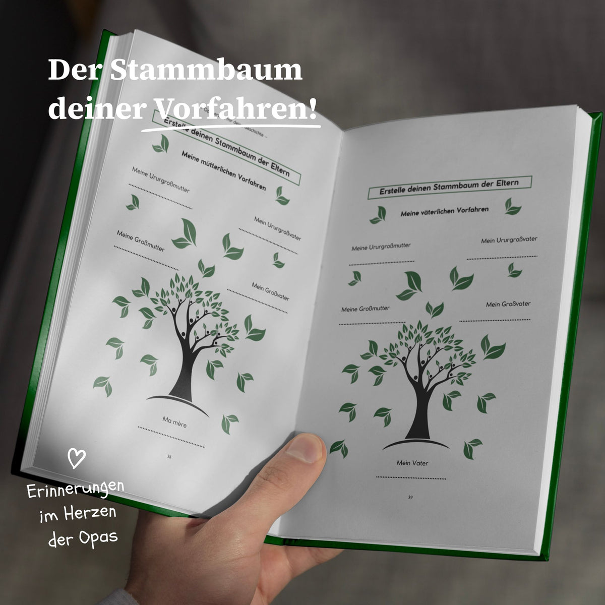 Erinnerungsbuch für Opas