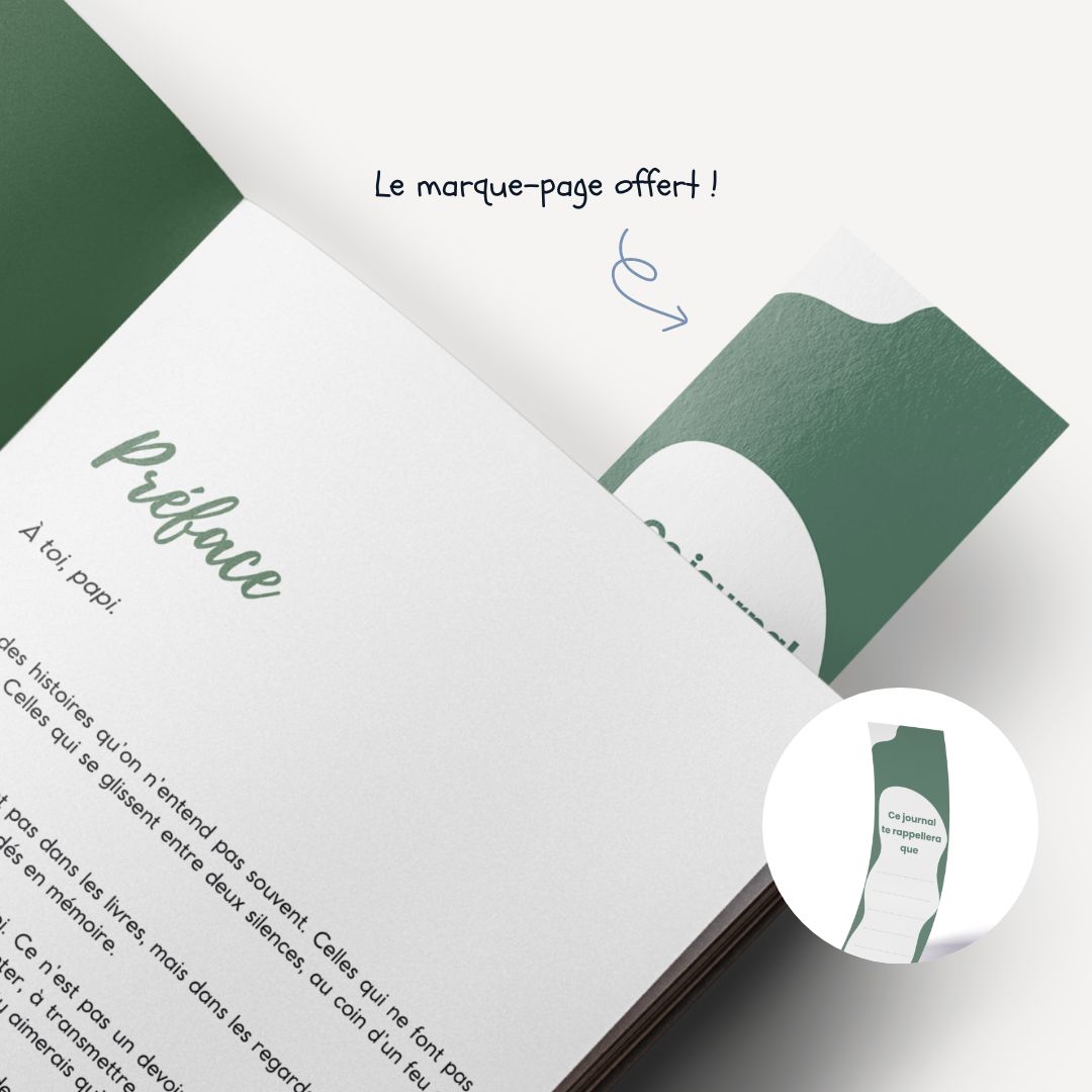 Journal guidé - Papi, raconte-moi ton histoire