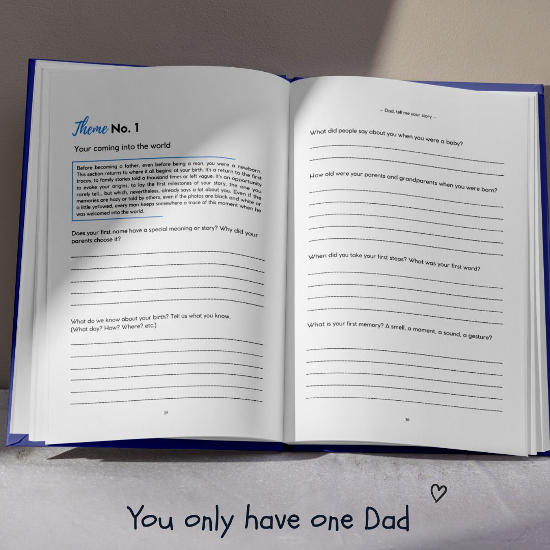 Guided Journal - Dad, tell me your story