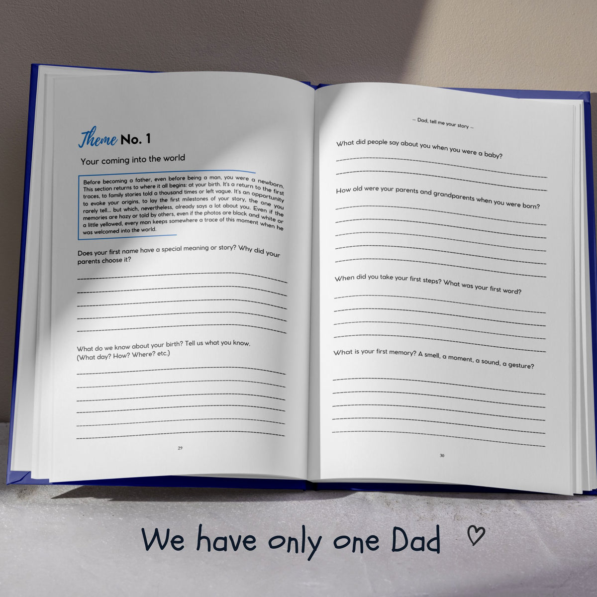 Dad's Memory Journal