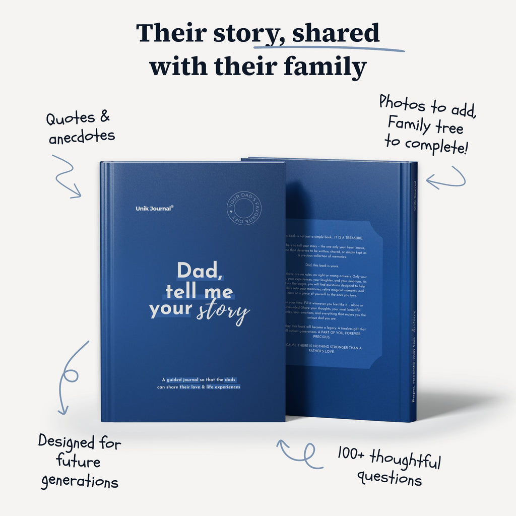 Guided Journal - Dad, tell me your story