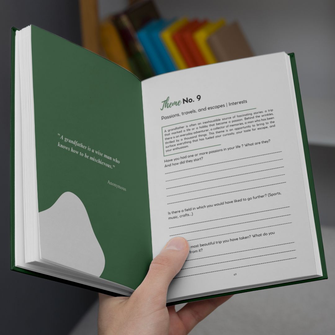 Guided Journal - Grandpa, tell me your story