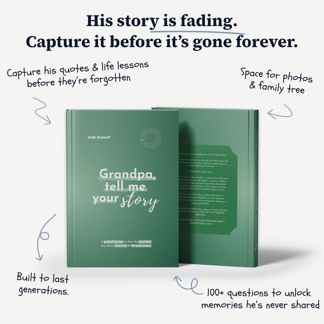 Guided Journal - Grandpa, tell me your story