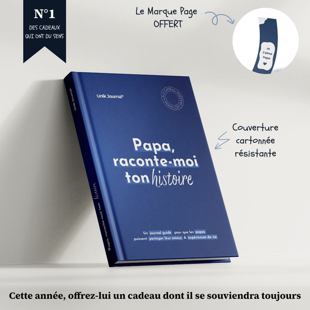Journal guidé - Papa, raconte-moi ton histoire