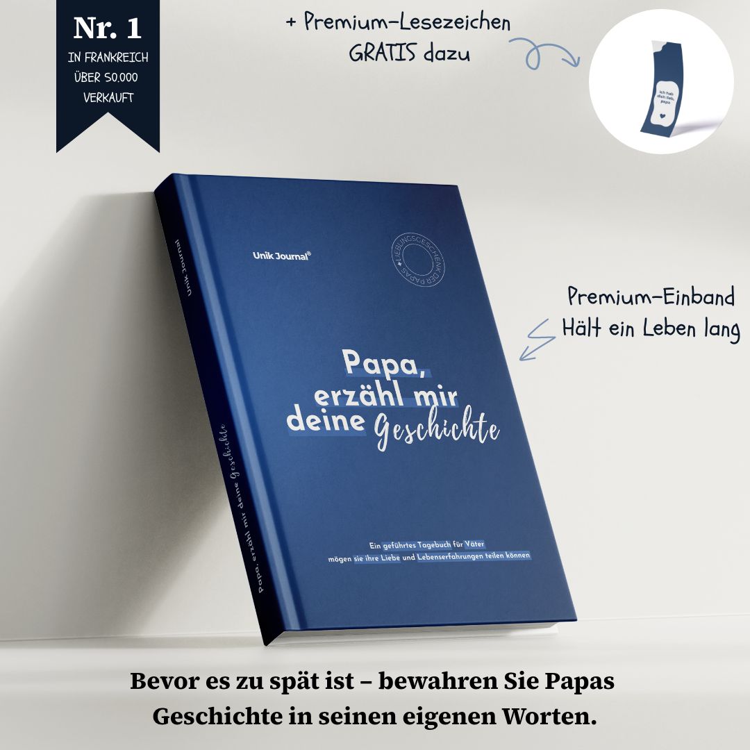 Geführtes Tagebuch - Papa, erzähl mir deine Geschichte
