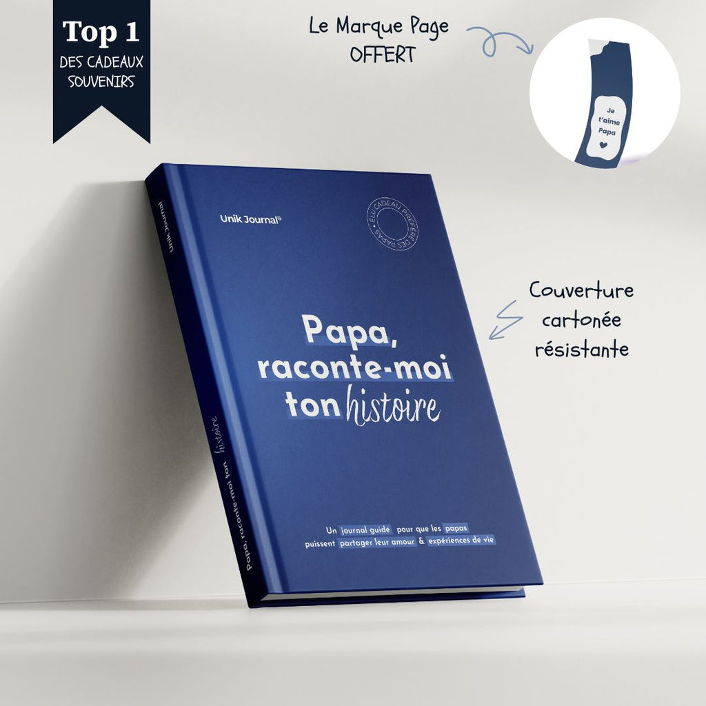 Journal guidé - Papa, raconte-moi ton histoire