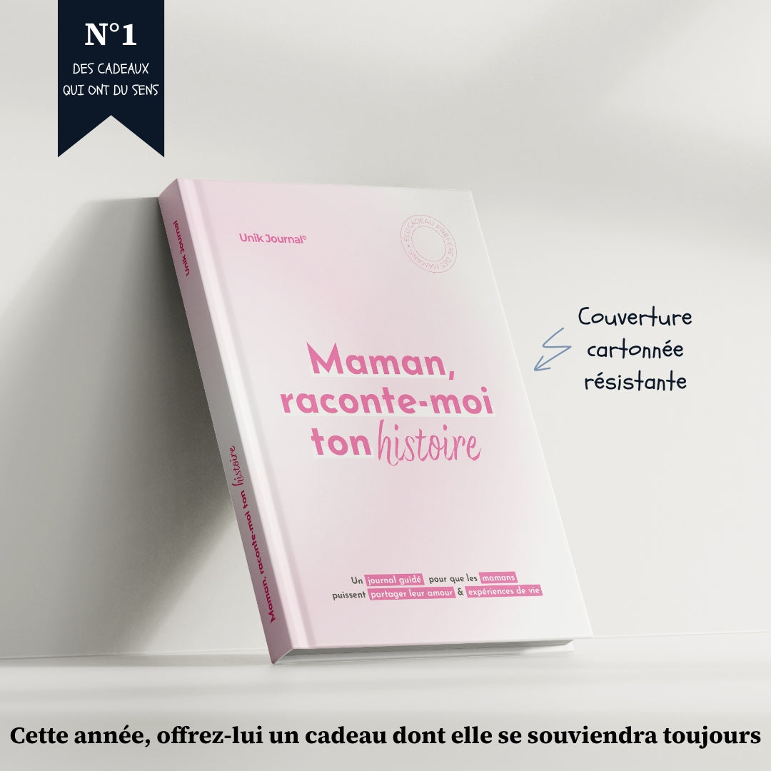 Journal guidé - Maman, raconte-moi ton histoire