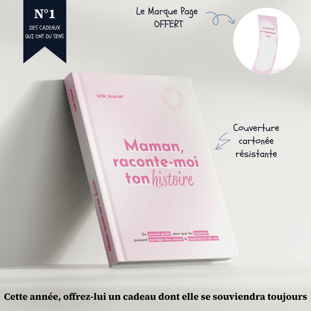 Journal guidé - Maman, raconte-moi ton histoire