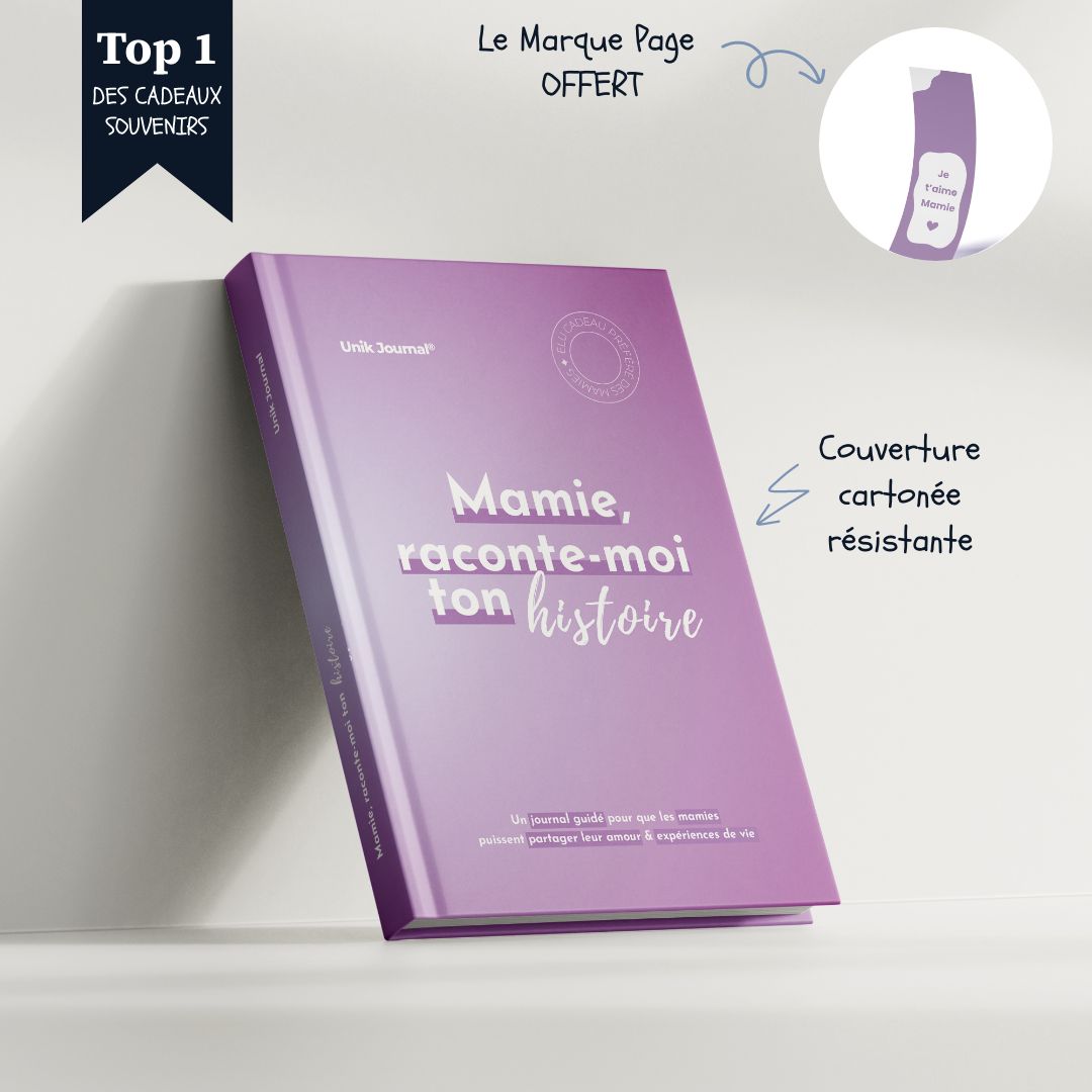 Journal guidé - Mamie, raconte-moi ton histoire