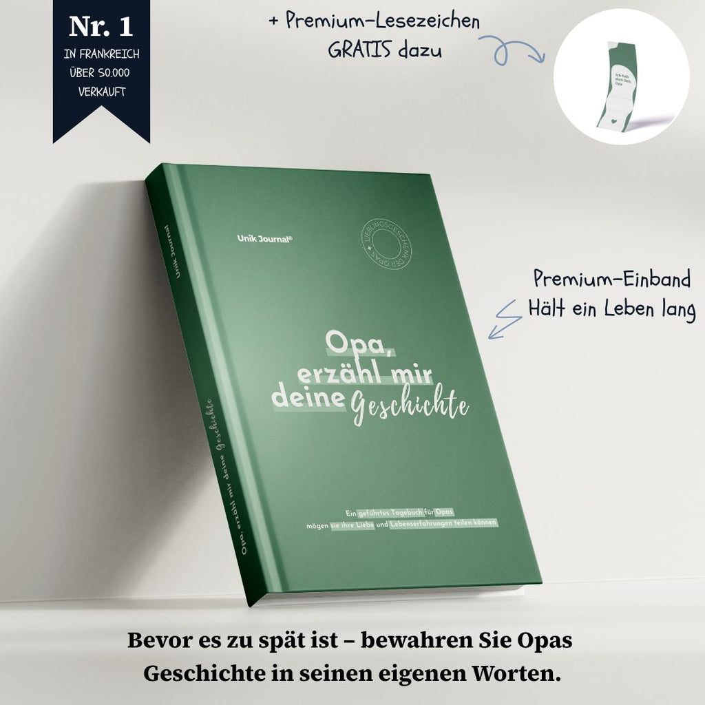 Geführtes Tagebuch - Opa, erzähl mir deine Geschichte