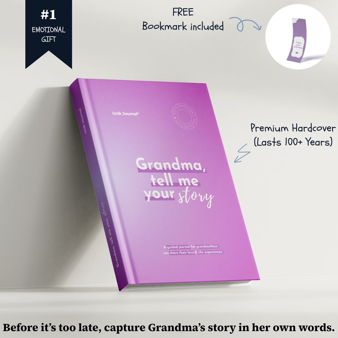 Guided Journal - Grandma, tell me your story
