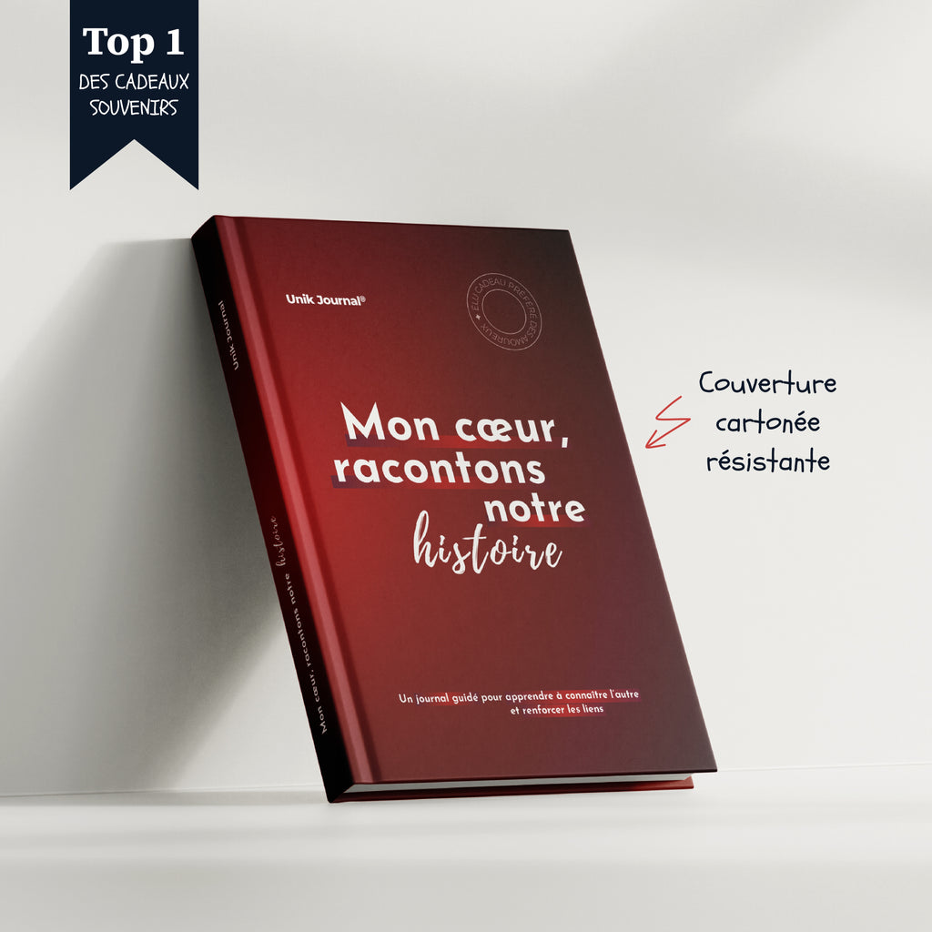 Journal guidé - Mon cœur, racontons notre histoire