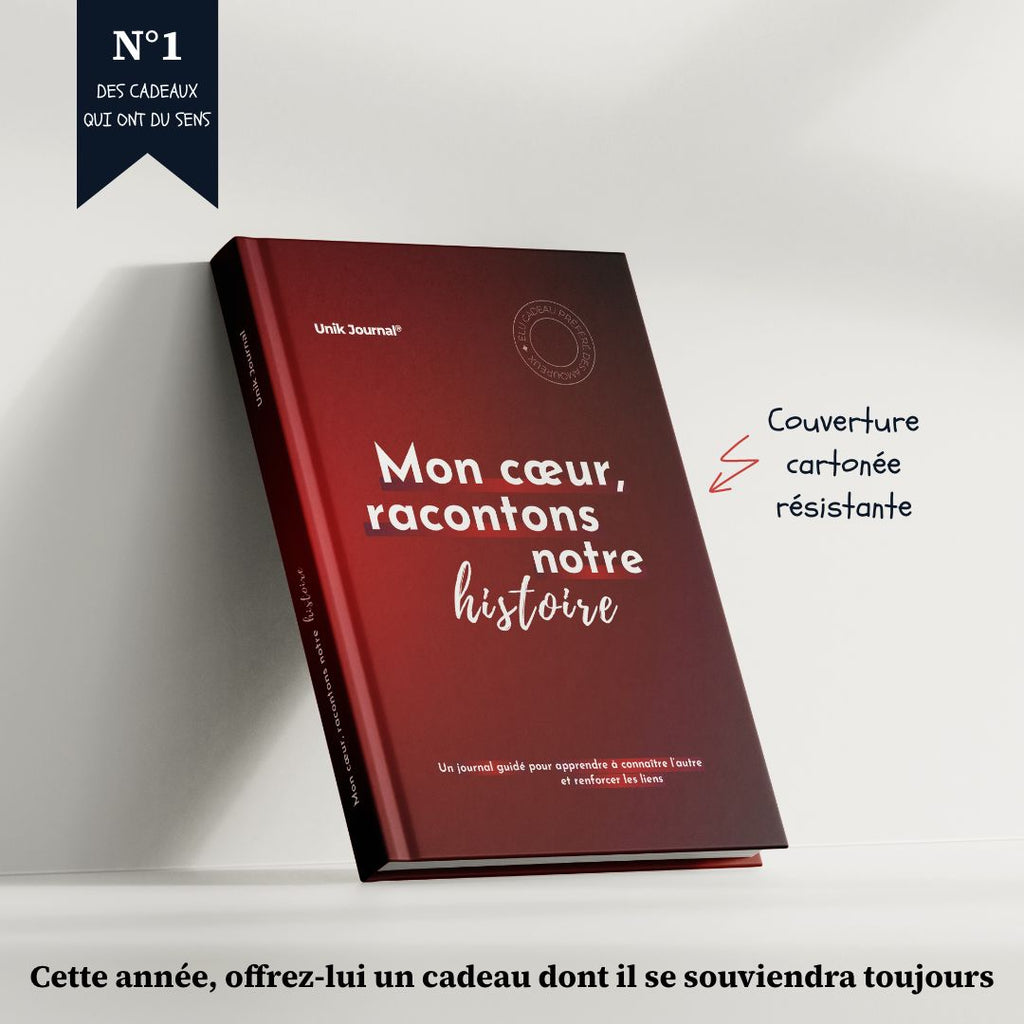 Journal guidé - Mon cœur, racontons notre histoire