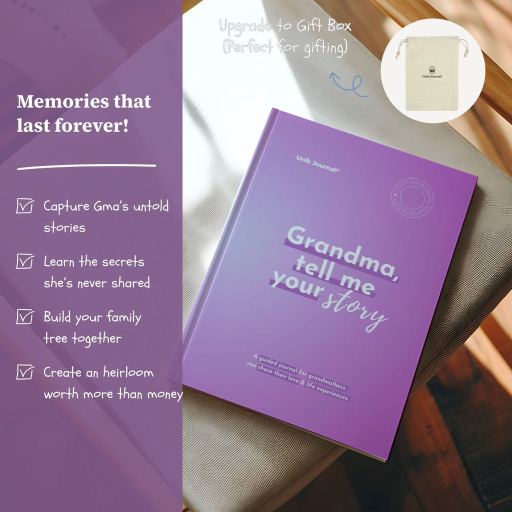 Guided Journal - Grandma, tell me your story