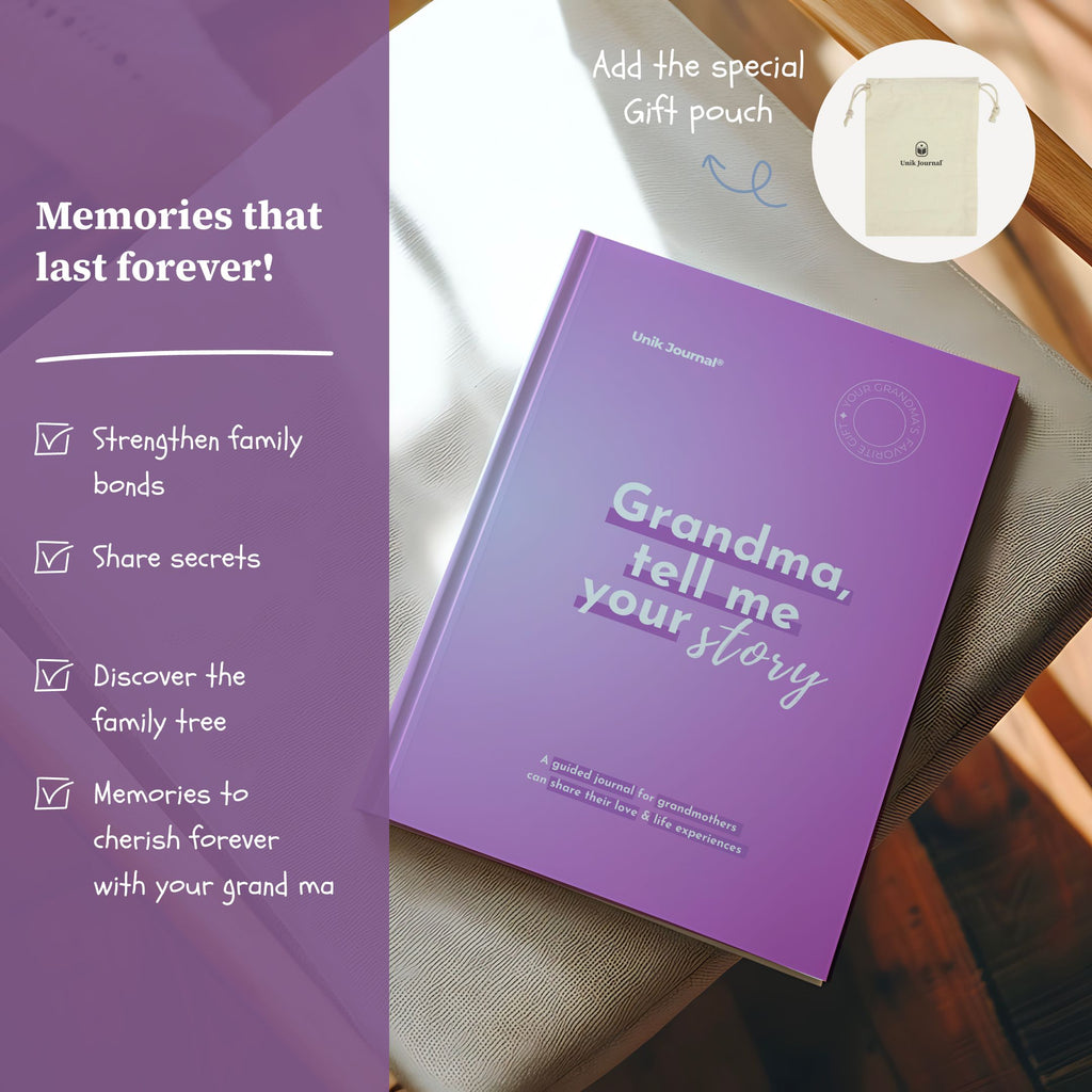 Guided Journal - Grandma, tell me your story
