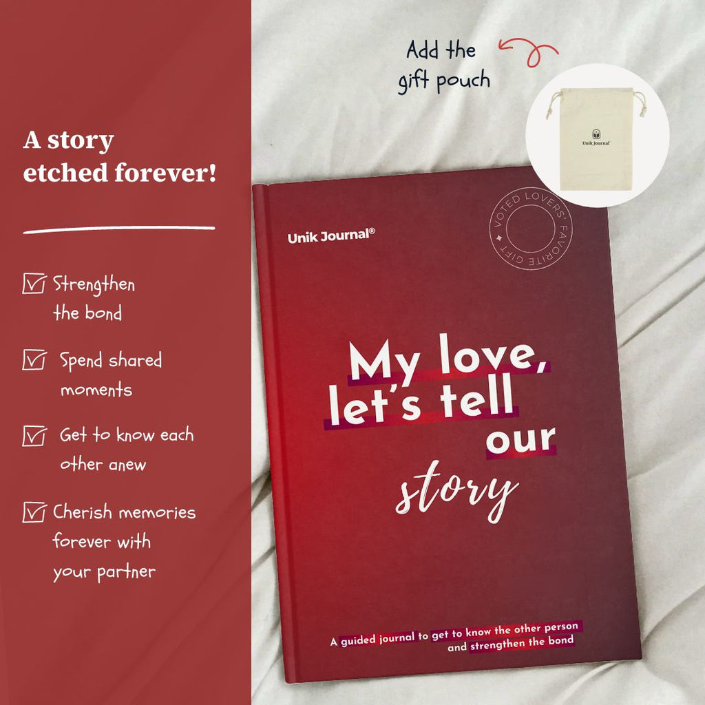 Guided Journal - My Love, Let's Tell Our Story