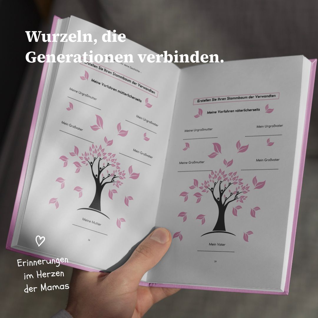 Geführtes Tagebuch - Mama, erzähl mir deine Geschichte