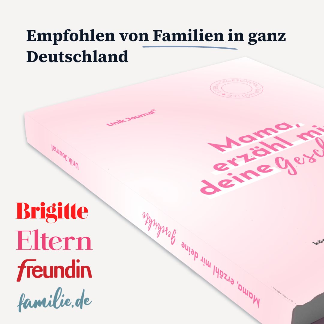 Geführtes Tagebuch - Mama, erzähl mir deine Geschichte