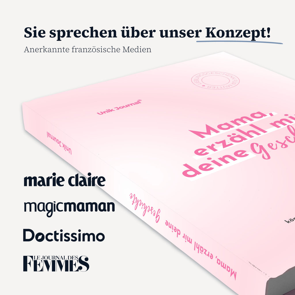 Geführtes Journal - Mama, erzähl mir deine Geschichte