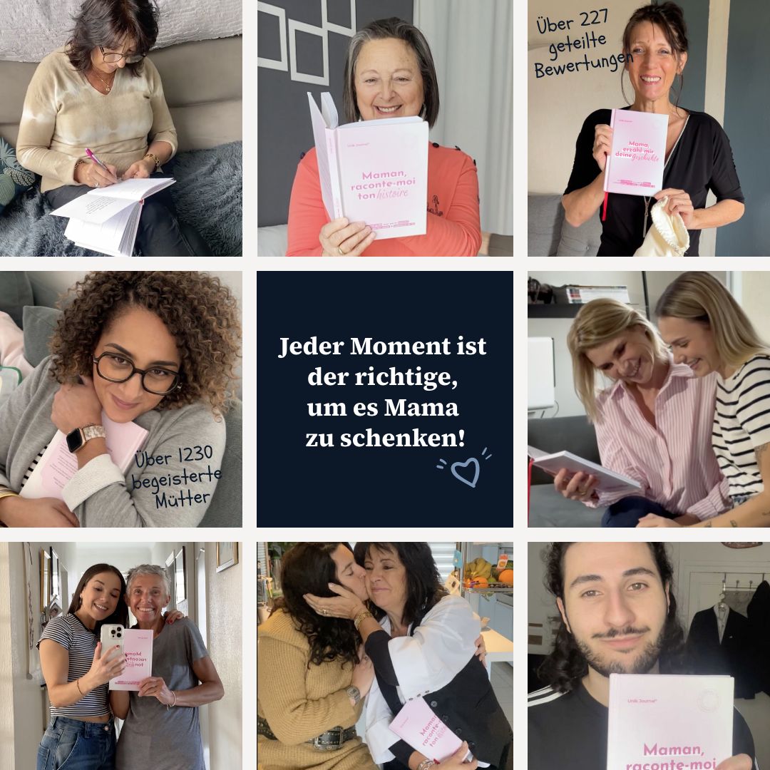 Geführtes Tagebuch - Mama, erzähl mir deine Geschichte