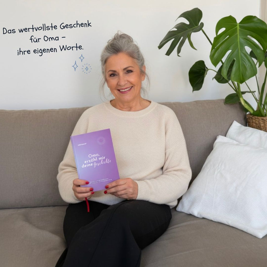 Geführtes Tagebuch - Oma, erzähl mir deine Geschichte