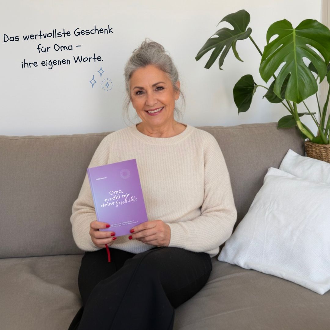 Geführtes Tagebuch - Oma, erzähl mir deine Geschichte