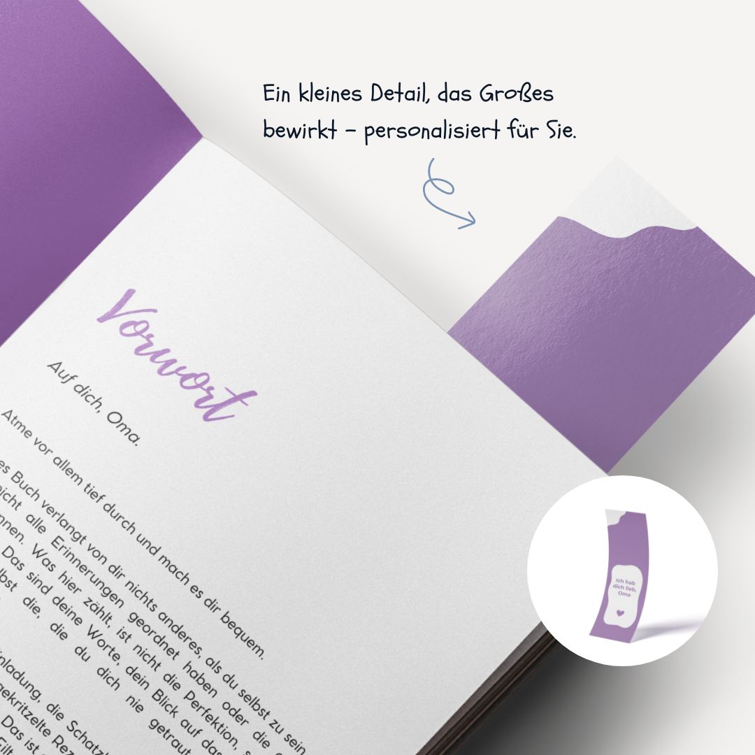 Geführtes Tagebuch - Oma, erzähl mir deine Geschichte