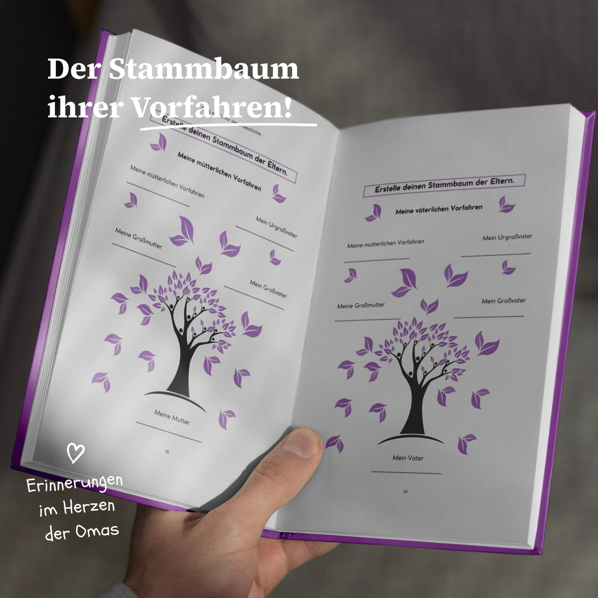 Geführtes Journal - Oma, erzähl mir deine Geschichte