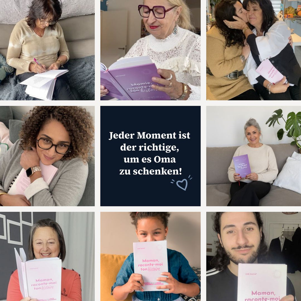 Geführtes Tagebuch - Oma, erzähl mir deine Geschichte