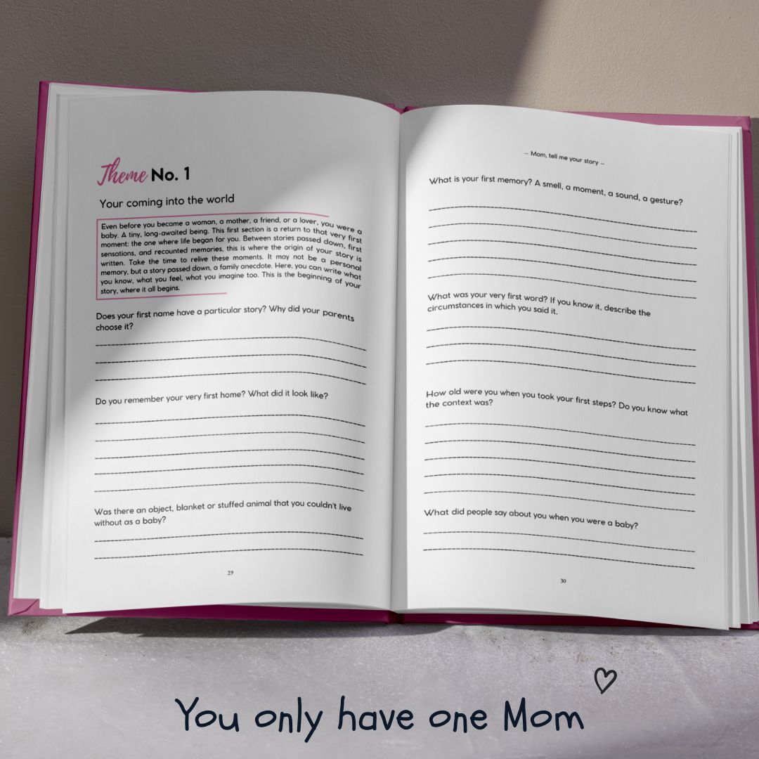 Guided Journal - Mom, tell me your story