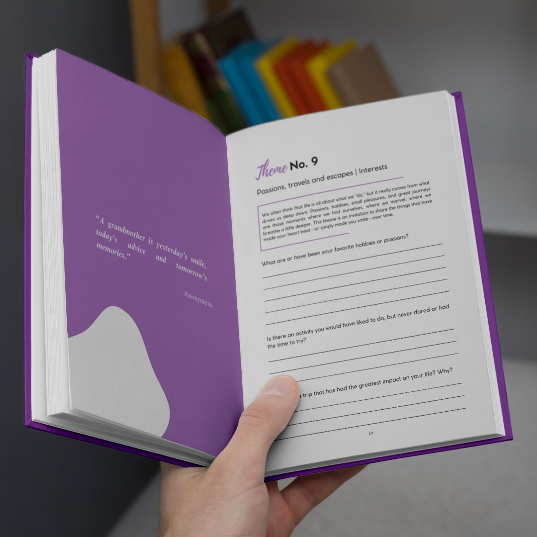 Guided Journal - Grandma, tell me your story