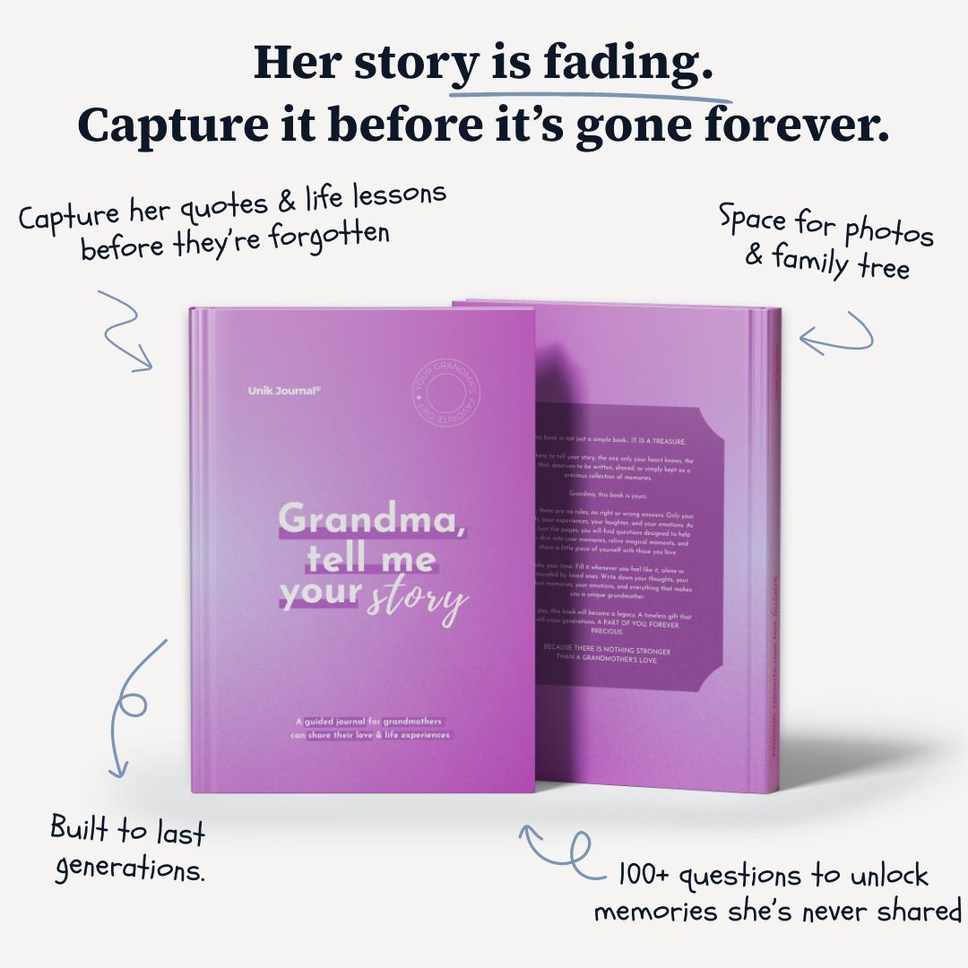 Guided Journal - Grandma, tell me your story