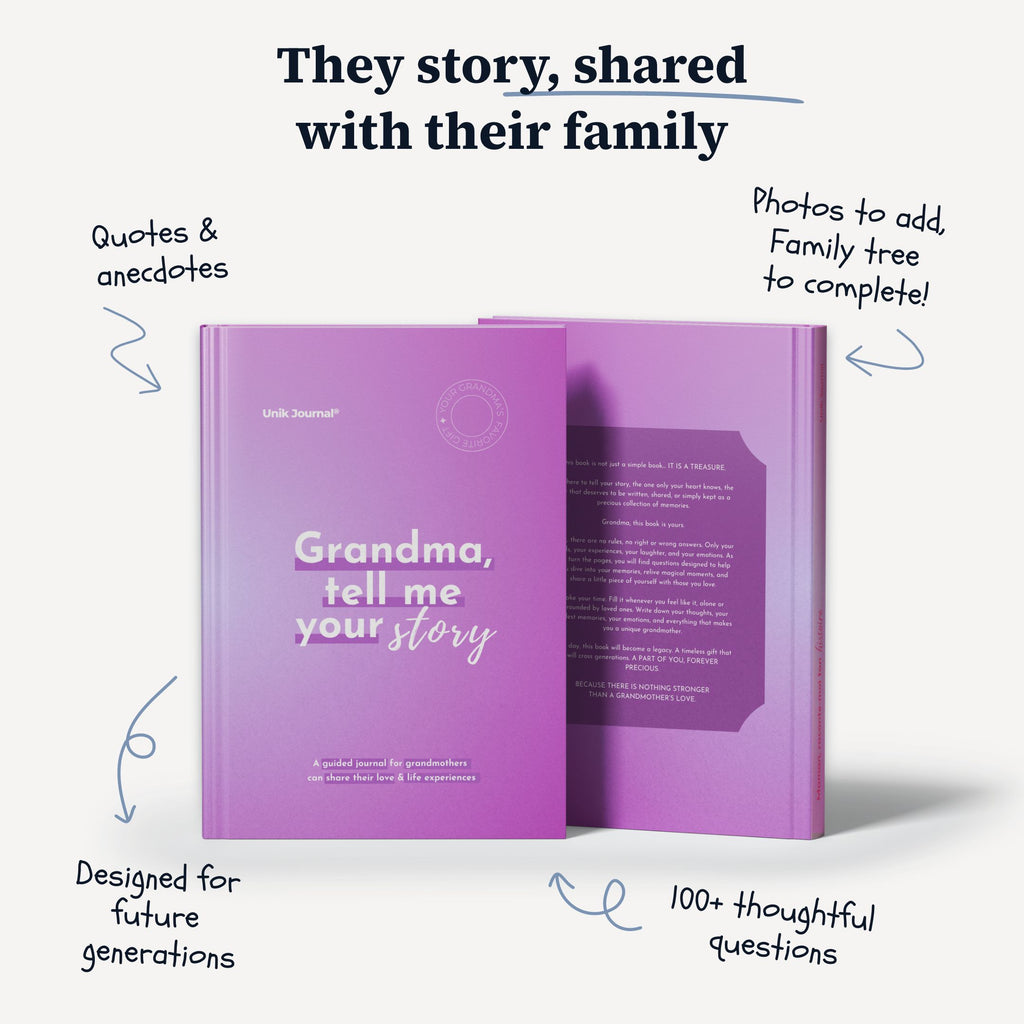 Guided Journal - Grandma, tell me your story