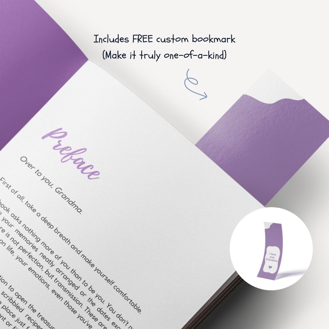 Guided Journal - Grandma, tell me your story