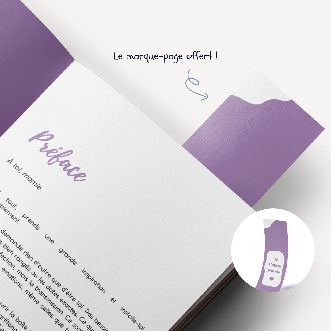 Journal guidé - Mamie, raconte-moi ton histoire