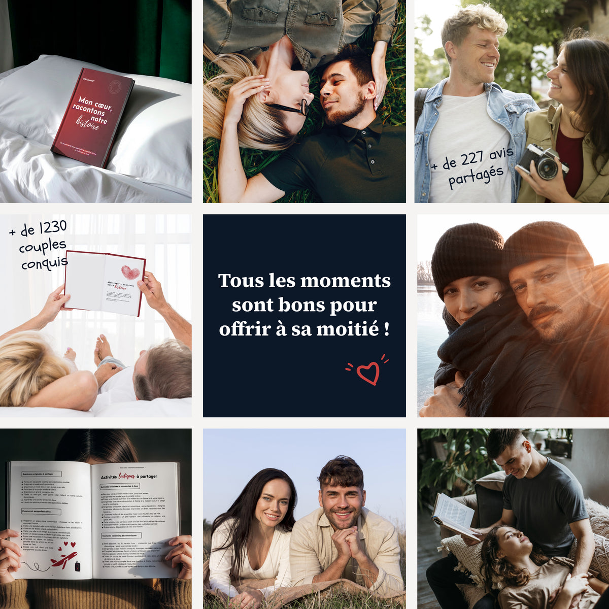 Journal guidé - Mon cœur, racontons notre histoire