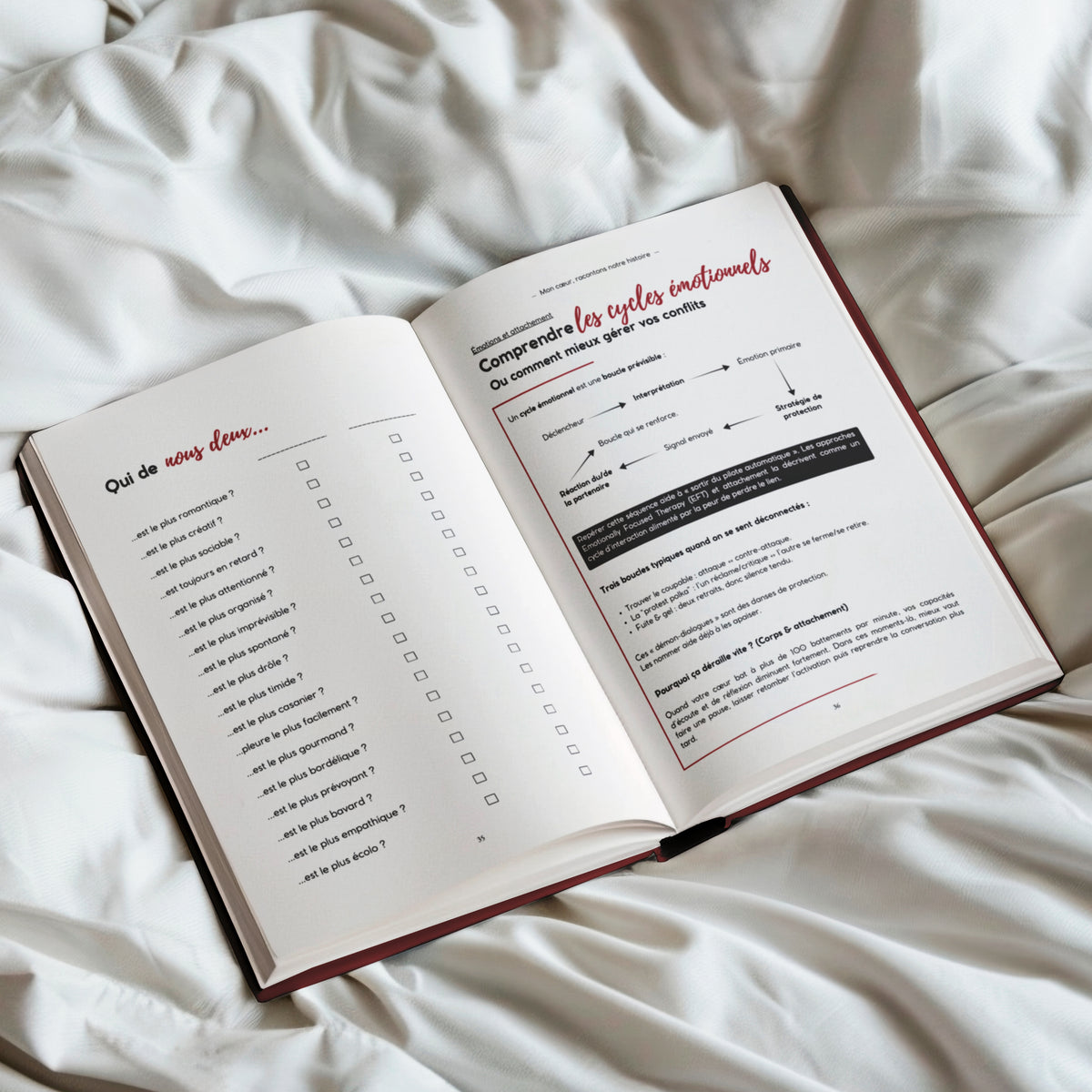 Journal guidé - Mon cœur, racontons notre histoire