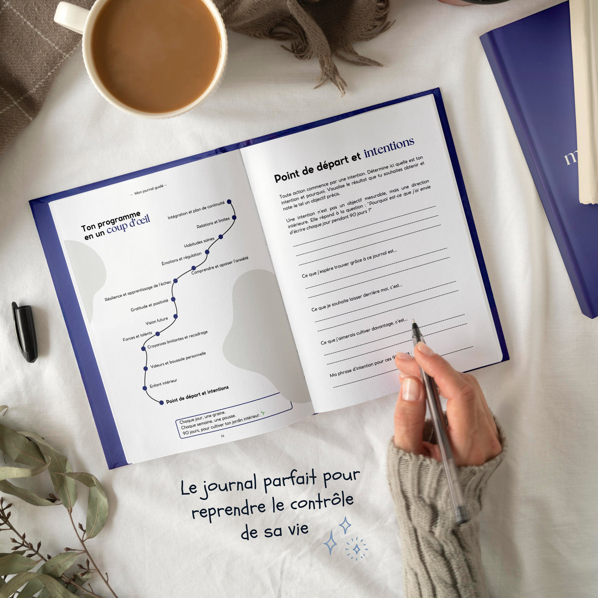 Mon journal guidé - Développement personnel, trouver mon chemin de vie