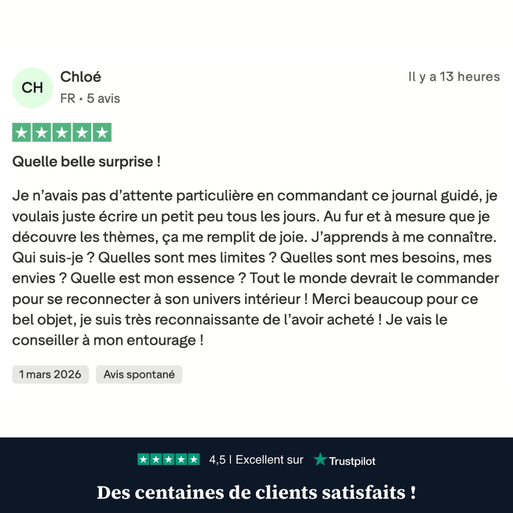 Mon journal guidé - Trouver son chemin de vie