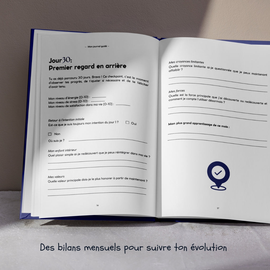 Mon journal guidé - Trouver son chemin de vie