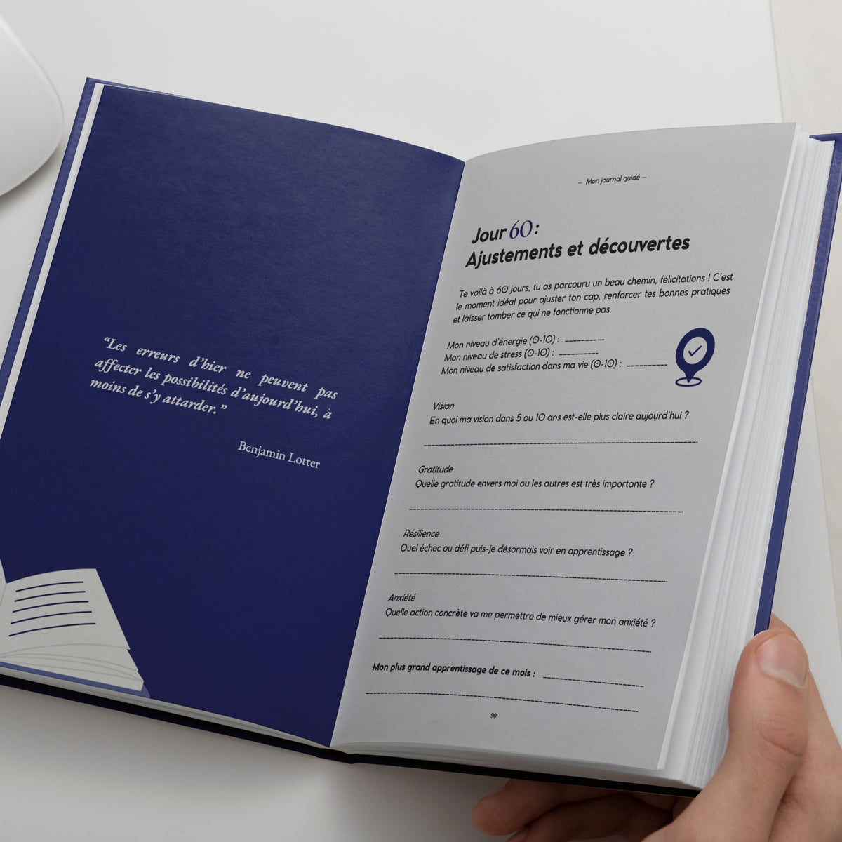 Mon journal guidé - Développement personnel, trouver mon chemin de vie